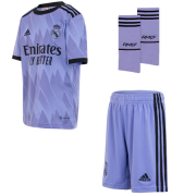 Kid's Real Madrid Away Purple Suit 22/23 (Customizable)